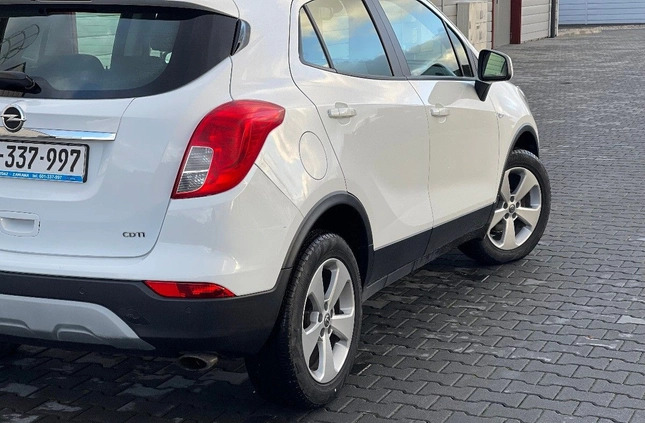 Opel Mokka cena 44997 przebieg: 226730, rok produkcji 2017 z Rzgów małe 562